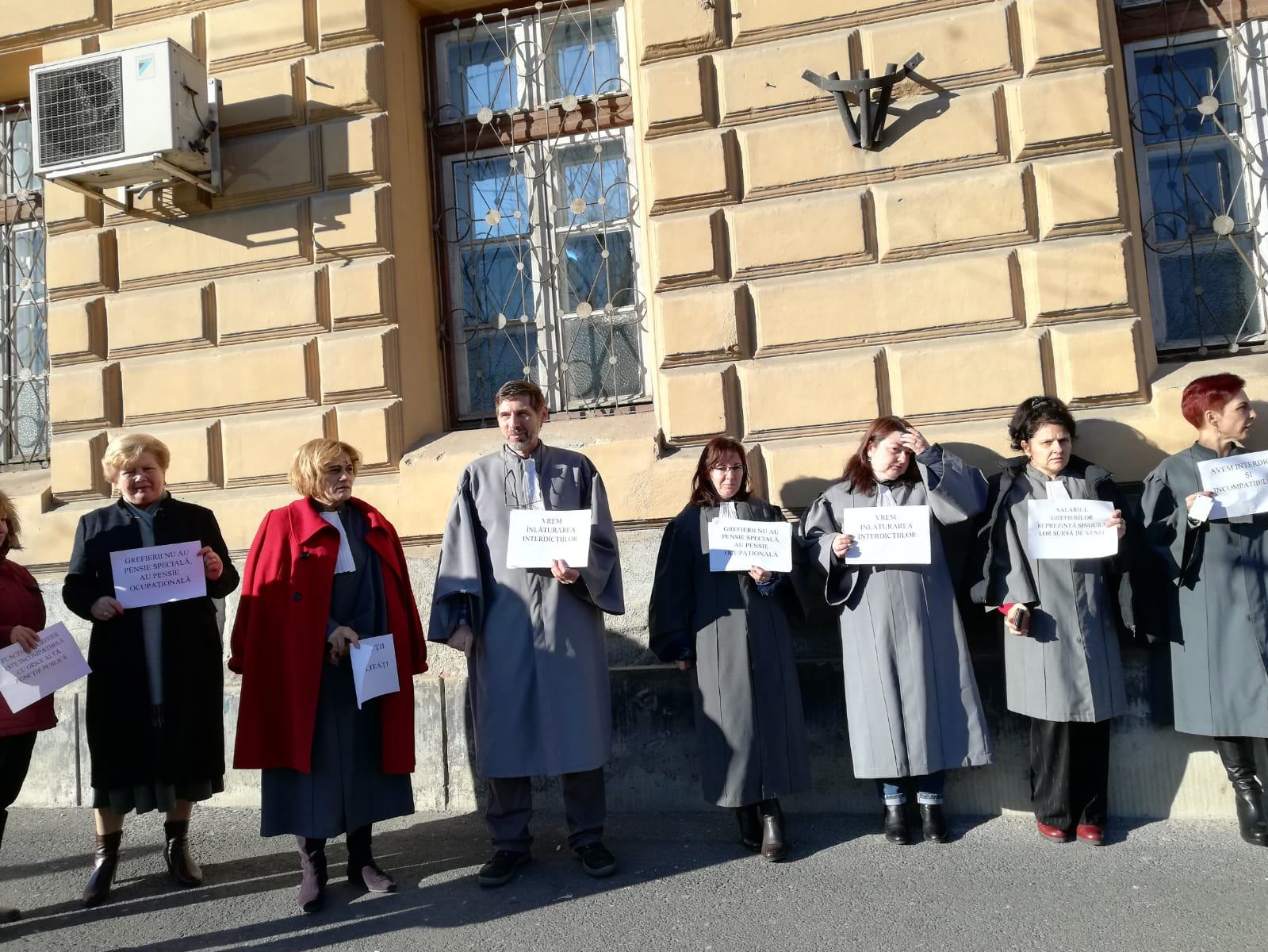 protest magistrati Sibiu