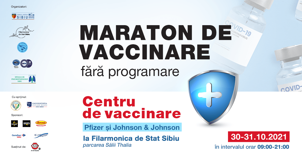 Cover event Maraton de vaccinare