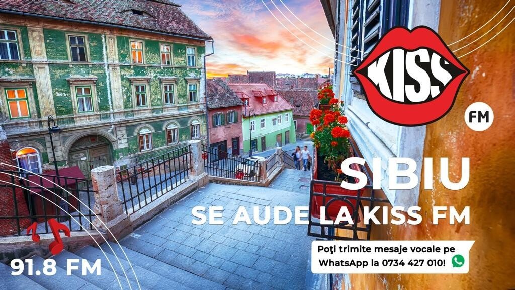 Kiss FM își conectează ascultătorii la nivel local Sibiu Independent